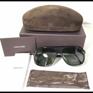 Tom Ford sunglasses.